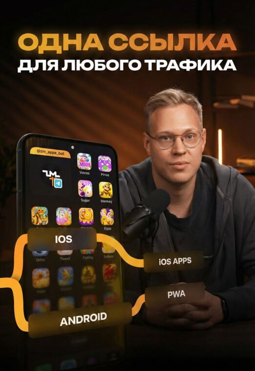 Как с помощью ОДНОЙ ССЫЛКИ лить трафик сразу на две платформы? Фича SmartLink+ от ZM apps